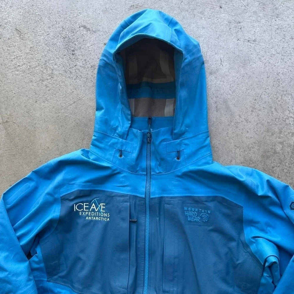 Mountain Hardwear Straight Chuter Waterproof Shell Dry.Q Zip Up Ski Jacket